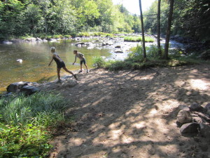 falls hike beach