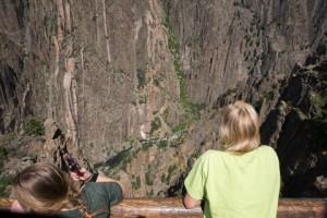 1girls looking over black canyon